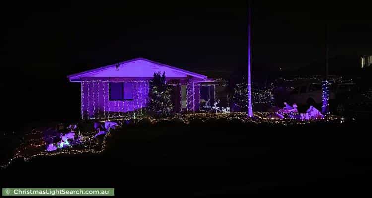 Christmas Light display at  Cooloola Close, South Gladstone