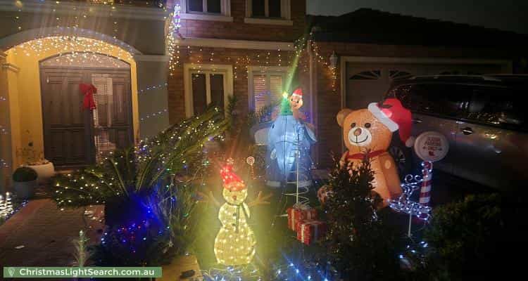 Christmas Light display at 4 Settlers Way, Cairnlea