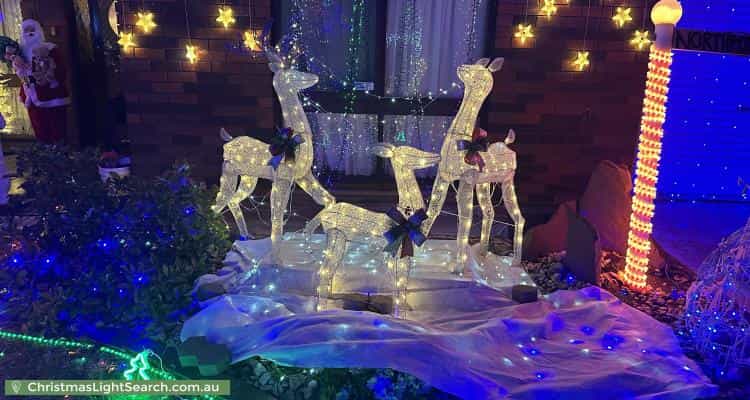 Christmas Light display at 2 Cannes Avenue, Grange