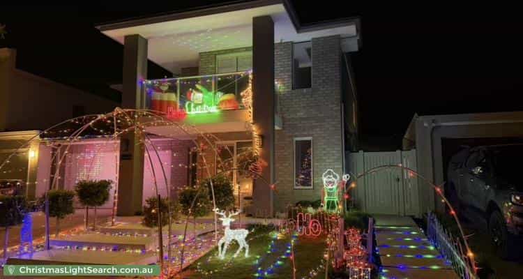 Christmas Light display at 42 Cassidy Road, Werribee