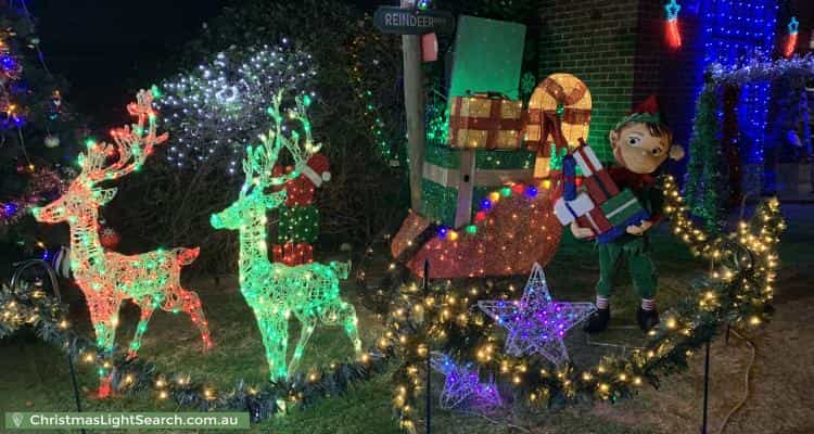Christmas Light display at 901 South Western Highway, Byford
