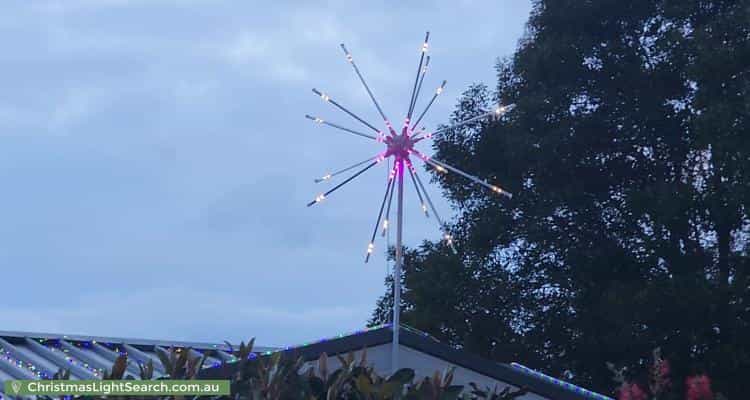 Christmas Light display at 17 Sefton Grange, Mount Martha