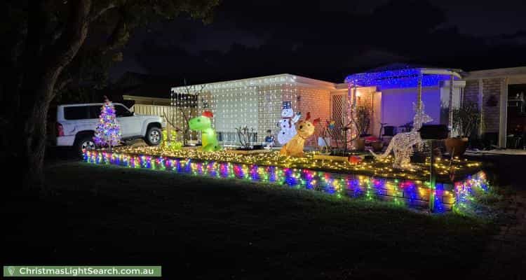 Christmas Light display at  Balleroy Place, Port Kennedy