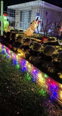 Christmas Light display at  Balleroy Place, Port Kennedy