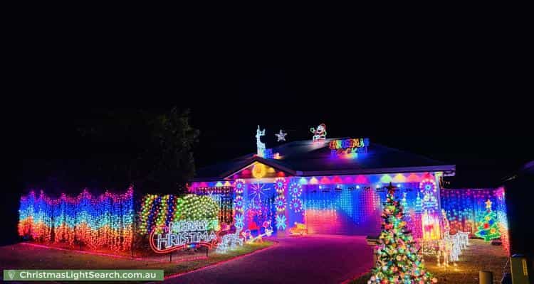 Christmas Light display at 12 Alpinia Terrace, Mount Sheridan