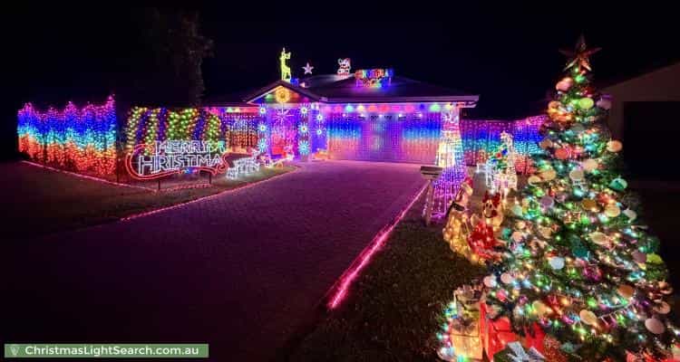 Christmas Light display at 12 Alpinia Terrace, Mount Sheridan