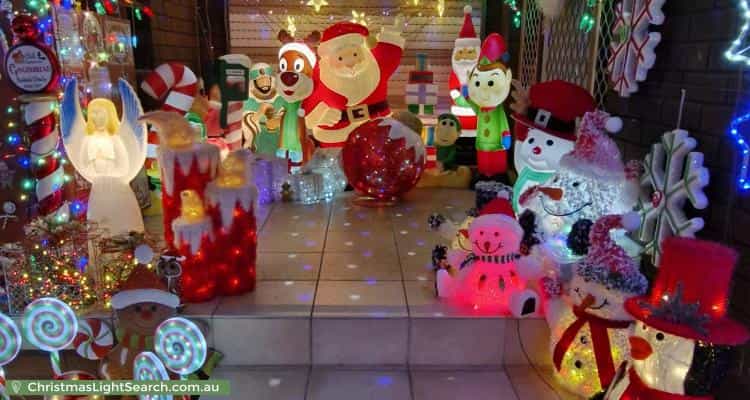 Christmas Light display at 3 Dowling Road, Oakleigh South