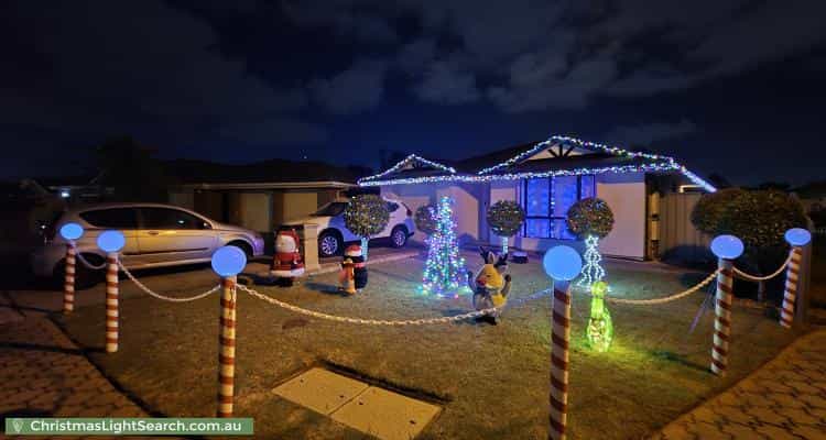 Christmas Light display at 5 Cherry Lane, Paralowie
