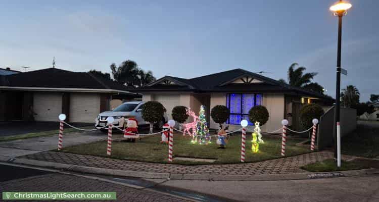 Christmas Light display at 5 Cherry Lane, Paralowie