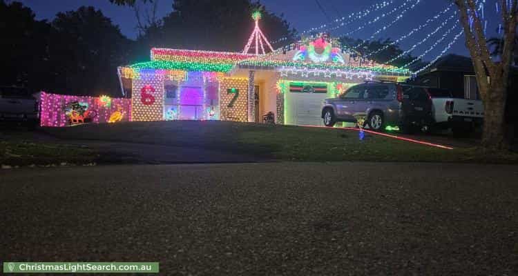 Christmas Light display at 31 Butler Crescent, South Penrith