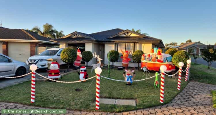 Christmas Light display at 5 Cherry Lane, Paralowie