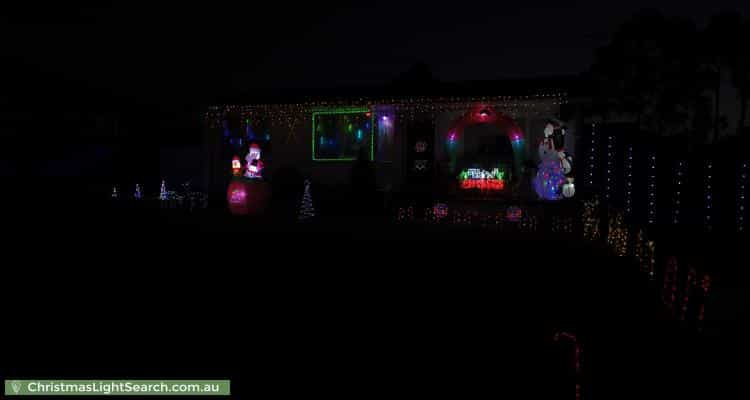 Christmas Light display at 44 De Meyrick Avenue, Casula