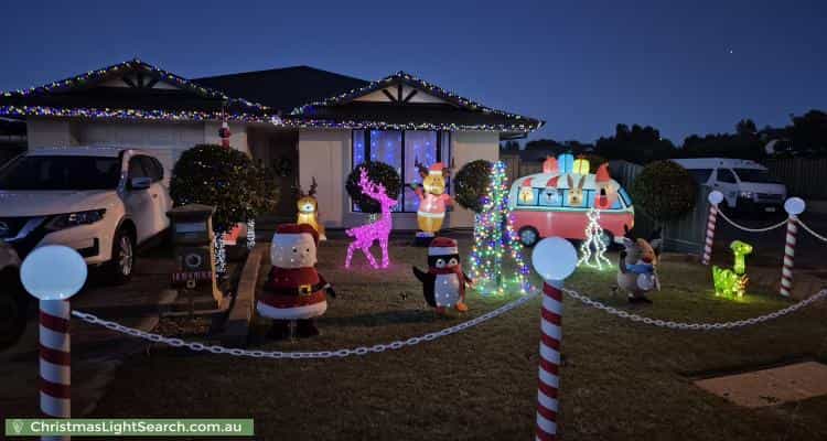 Christmas Light display at 5 Cherry Lane, Paralowie