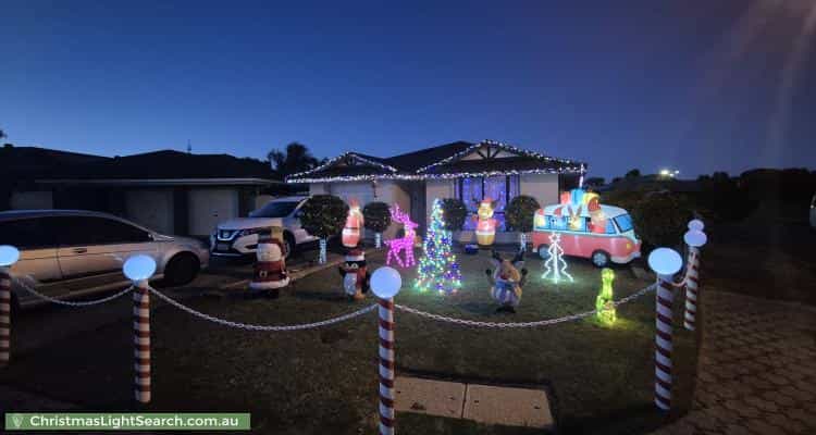 Christmas Light display at 5 Cherry Lane, Paralowie