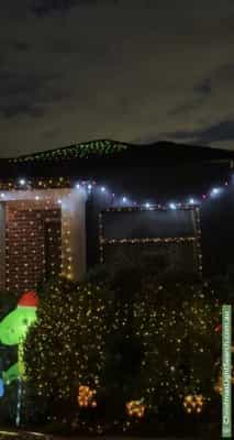 Christmas Light display at 16 Tramway Street, Point Cook