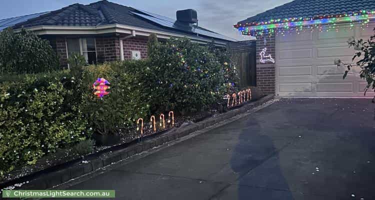 Christmas Light display at 26 Camelia Way, Pakenham