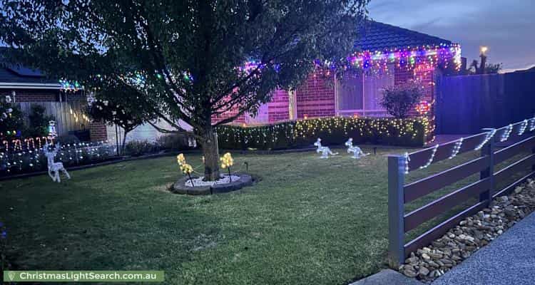 Christmas Light display at 26 Camelia Way, Pakenham