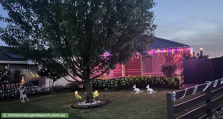 Christmas Light display at 26 Camelia Way, Pakenham