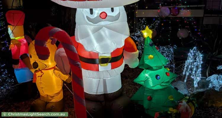Christmas Light display at 2 Drysdale Circuit, Kambah