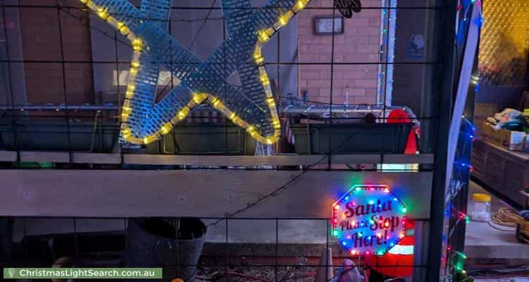 Christmas Light display at 2 Drysdale Circuit, Kambah