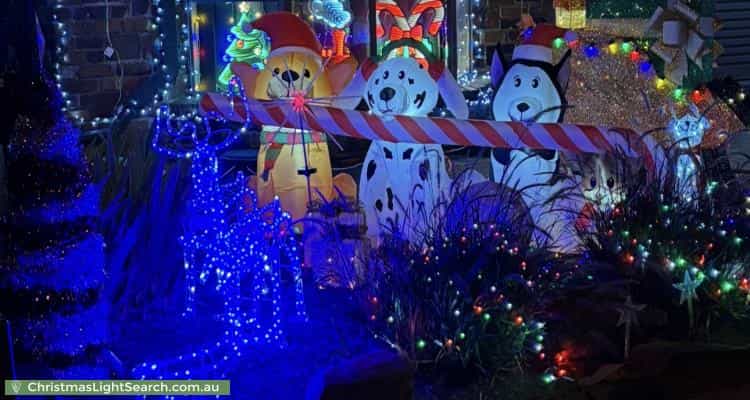 Christmas Light display at 23 Lynton Avenue, Gilles Plains