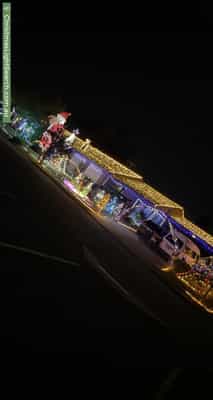Christmas Light display at 7 Wordel Place, Kurunjang