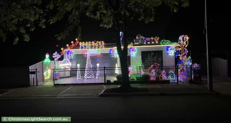 Christmas Light display at 2 Lipsett Terrace, Brooklyn Park