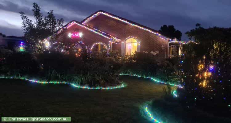 Christmas Light display at 33 Jasmine Drive, Bomaderry