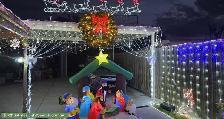 Christmas Light display at 29 Franks Way, Cranbourne North