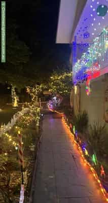 Christmas Light display at 4 Trussell Place, Kambah
