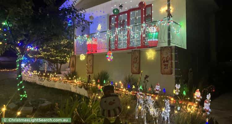Christmas Light display at 4 Trussell Place, Kambah