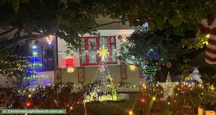 Christmas Light display at 4 Trussell Place, Kambah