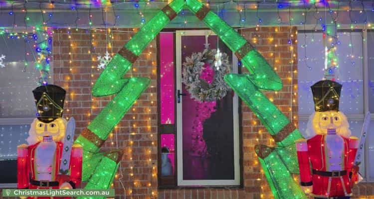 Christmas Light display at 29 Franks Way, Cranbourne North