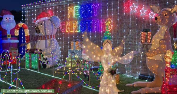 Christmas Light display at 29 Franks Way, Cranbourne North
