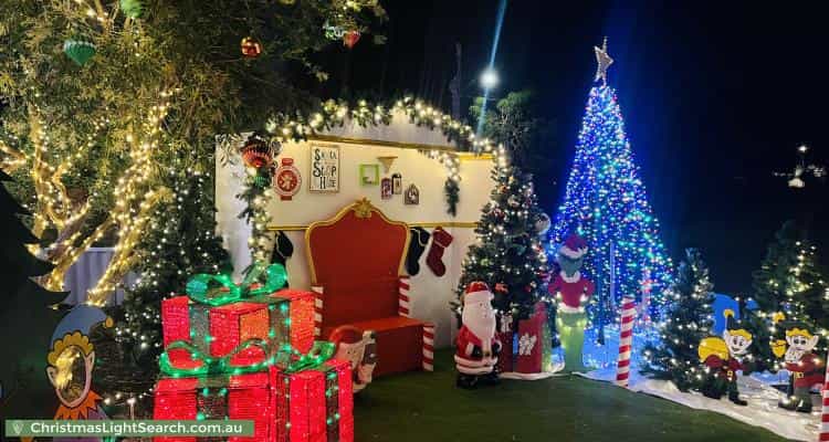 Christmas Light display at 22 Hargreaves Road, Coolbellup