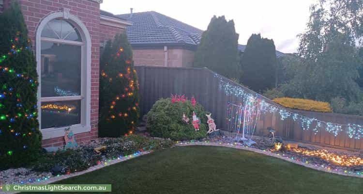 Christmas Light display at 43 Lanita Street, Delacombe