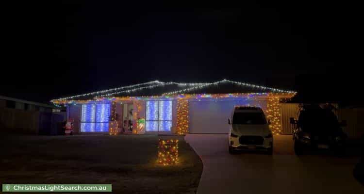 Christmas Light display at 45 Lilley Terrace, Chuwar