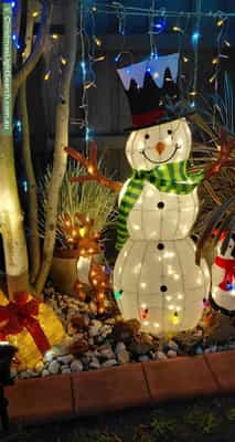 Christmas Light display at 40 Strathaird Drive, Narre Warren South