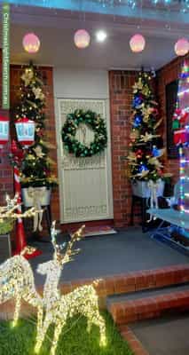 Christmas Light display at 40 Strathaird Drive, Narre Warren South