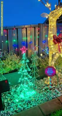 Christmas Light display at 40 Strathaird Drive, Narre Warren South