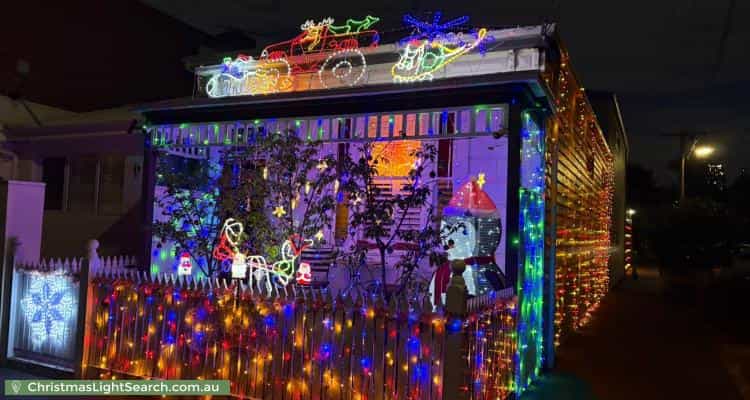 Christmas Light display at 150 Farrell Street, Port Melbourne