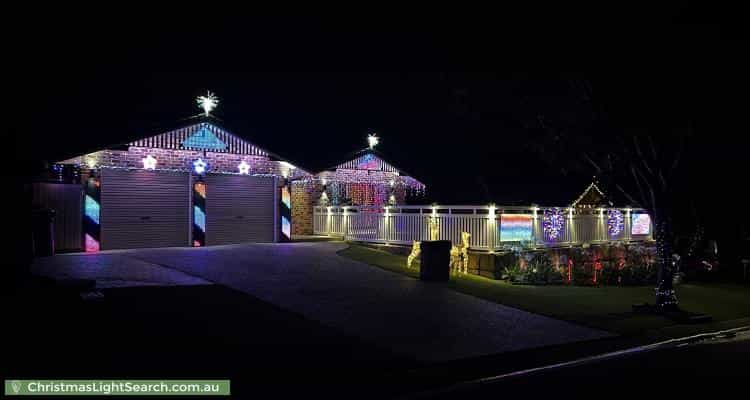 Christmas Light display at  Trinity Place, Bridgeman Downs