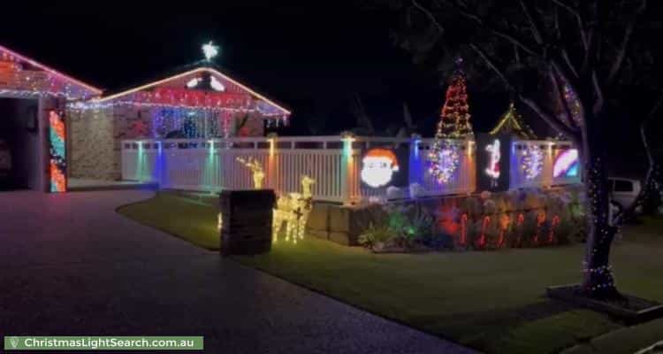 Christmas Light display at  Trinity Place, Bridgeman Downs