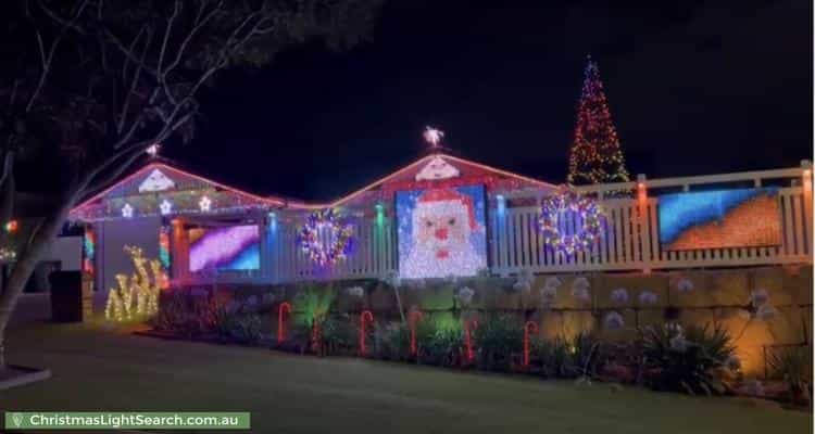 Christmas Light display at  Trinity Place, Bridgeman Downs