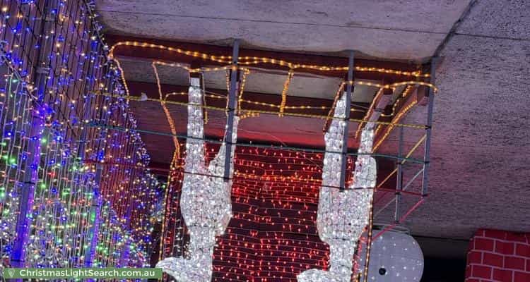 Christmas Light display at 11 Kristina Court, Pakenham