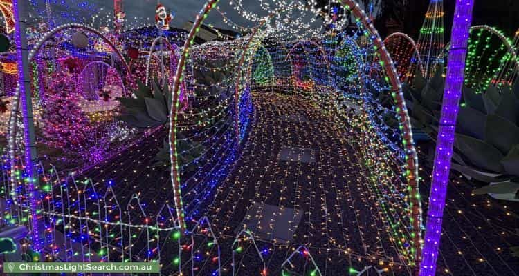 Christmas Light display at 11 Kristina Court, Pakenham