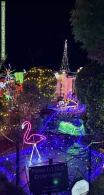 Christmas Light display at 15 Paluna Place, Forest Lake