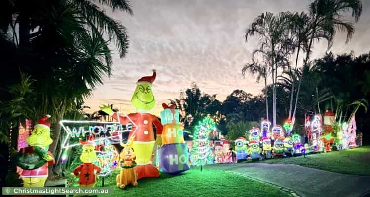 Christmas Light display at 30 Sambit Street, Tanah Merah
