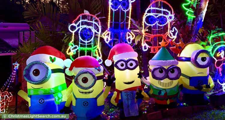 Christmas Light display at 30 Sambit Street, Tanah Merah
