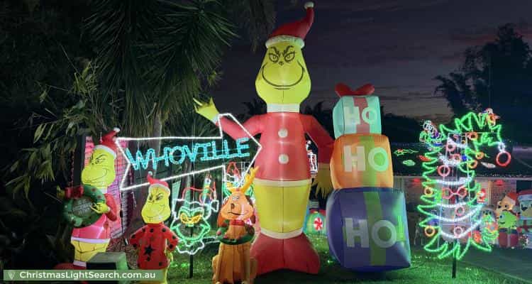 Christmas Light display at 30 Sambit Street, Tanah Merah